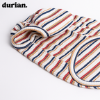 durian | Cotton rib border tank, highly stretchable, soft fit
