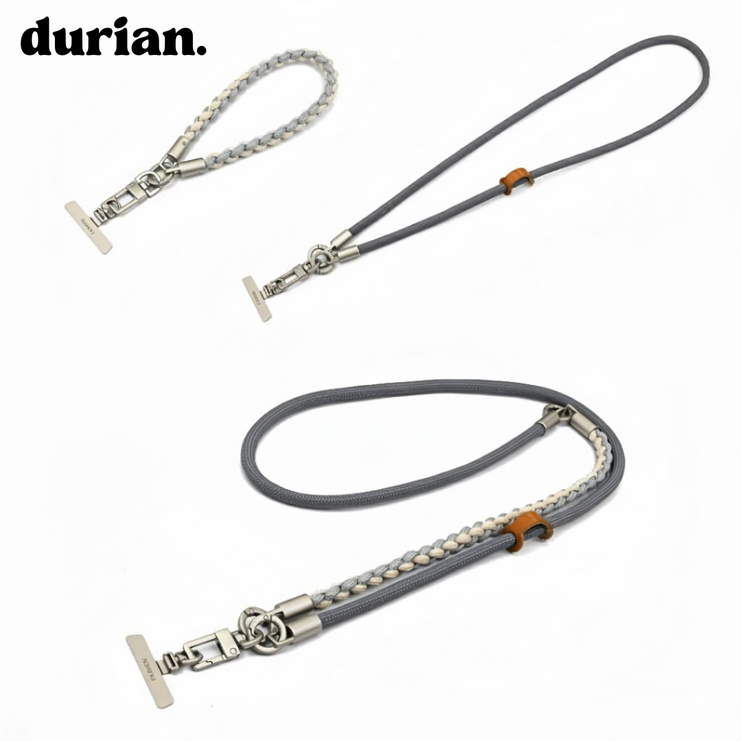 durian | 3-Way Multifunctional Smartphone Strap: Shoulder/Neck/Wrist