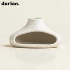 Durian Mini Fireplace-Style Ceramic Incense Burner | Compatible with Palo Santo, Herb, and Cone Incense