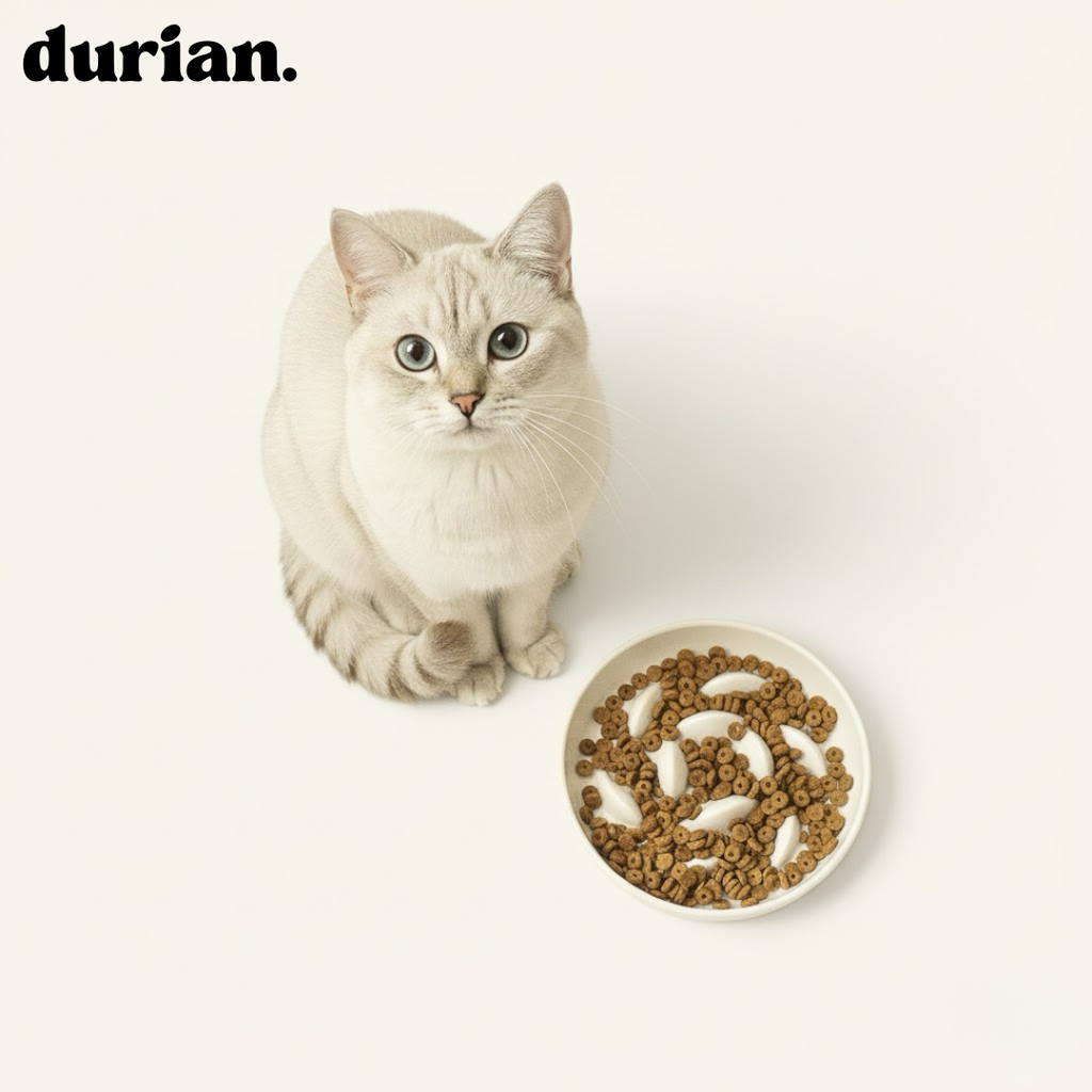 Durian Ceramic Food Bowl to Prevent Fast Eating