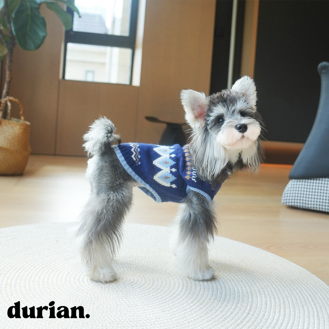 durian. Quilted Dog Vest | Lightweight, Warm Padded Jacket for Small and Medium Dogs