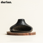 Durian Mini Fireplace-Style Ceramic Incense Burner | Compatible with Palo Santo, Herb, and Cone Incense
