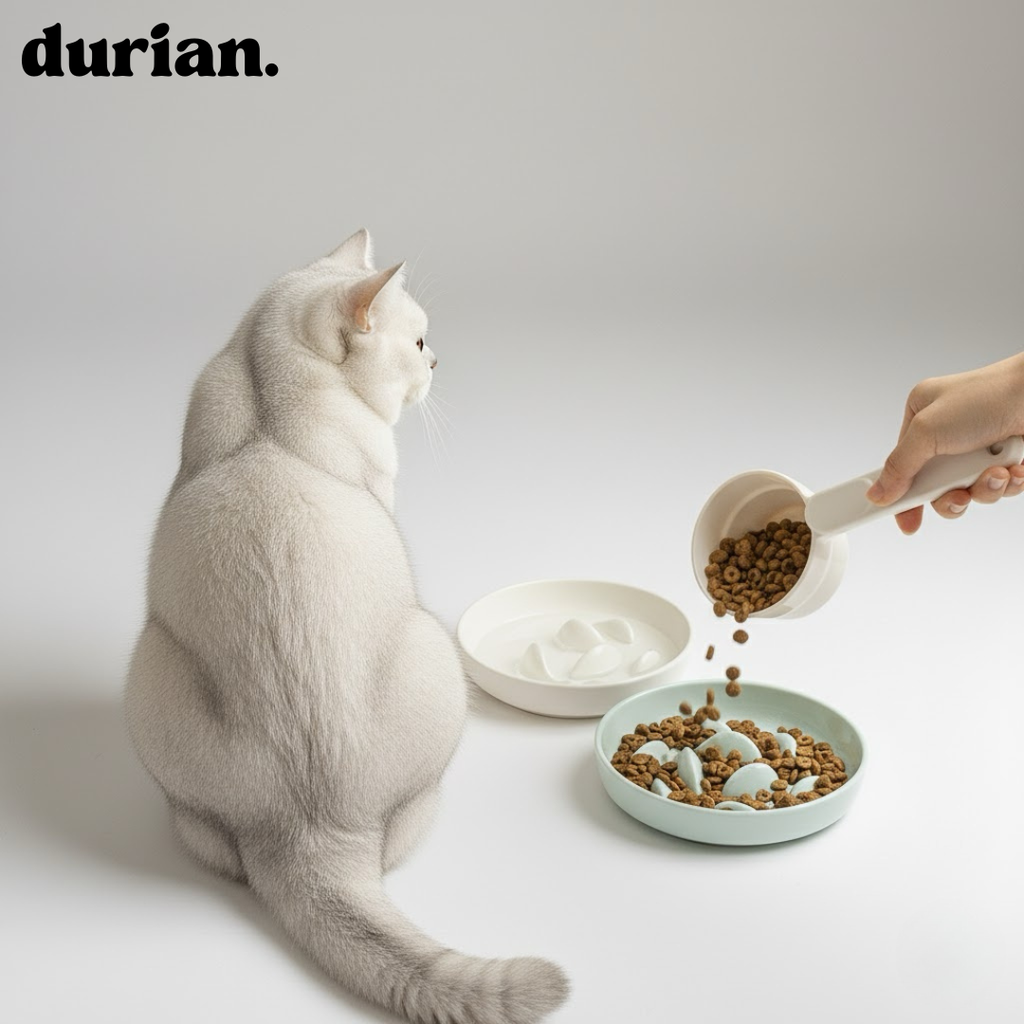 Durian Ceramic Food Bowl to Prevent Fast Eating