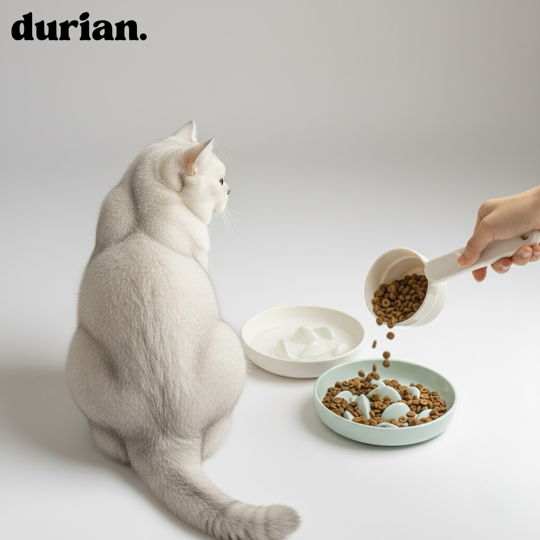 Durian Ceramic Food Bowl to Prevent Fast Eating