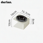 durian. Pet Interior Ceramic Bowl | High-leg Separable Food Bowl for Cats and Dogs
