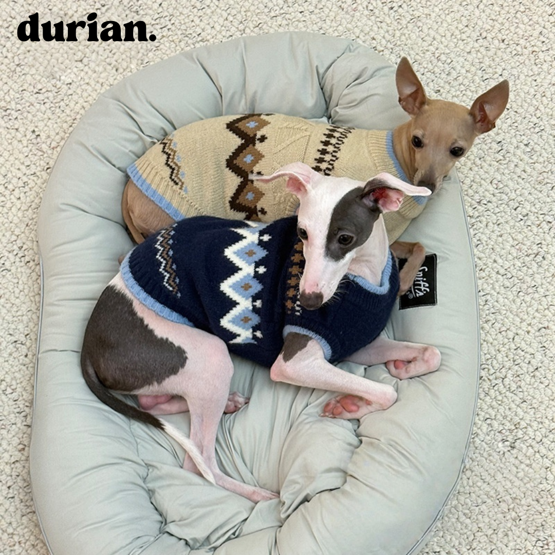durian. Quilted Dog Vest | Lightweight, Warm Padded Jacket for Small and Medium Dogs