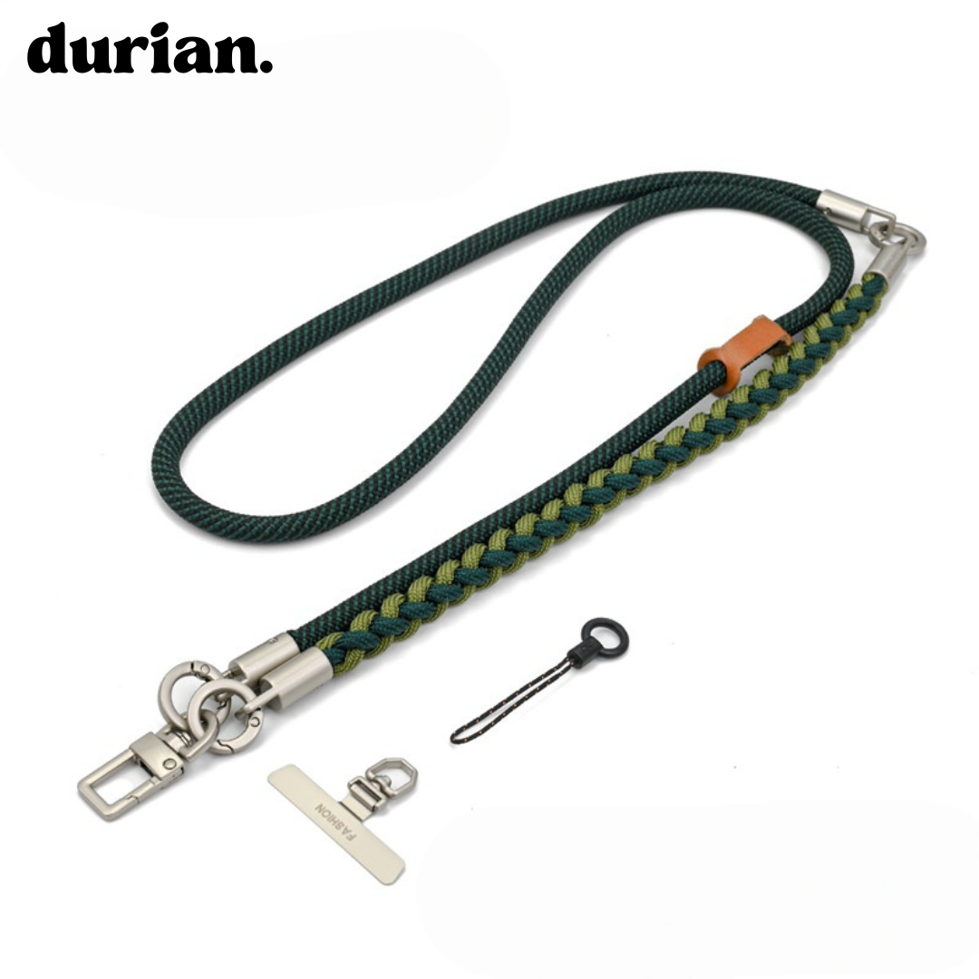 durian | 3-Way Multifunctional Smartphone Strap: Shoulder/Neck/Wrist