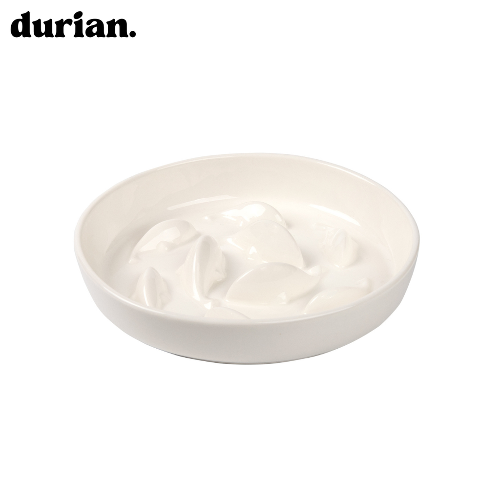 Durian Ceramic Food Bowl to Prevent Fast Eating