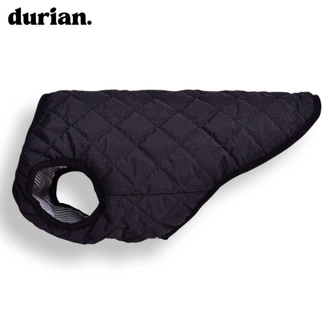 durian. Quilted Dog Vest | Lightweight, Warm Padded Jacket for Small and Medium Dogs