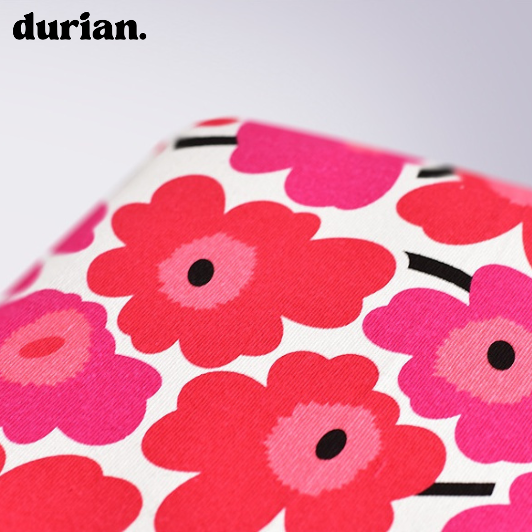 durian. Floral Design Pet House | Foldable, 2-Way Cushion House for Cats and Dogs, Bed and Dome Style