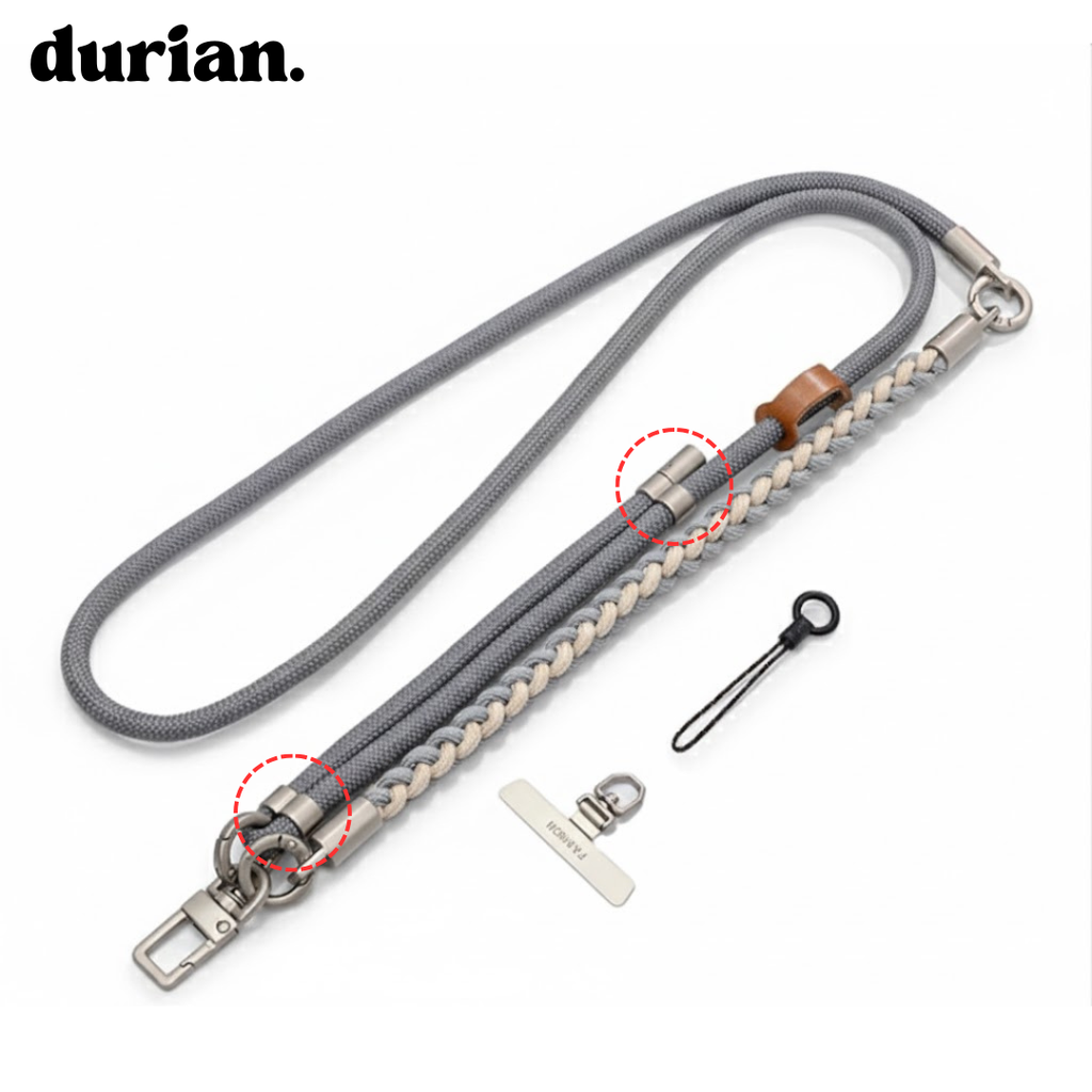 durian | 3-Way Multifunctional Smartphone Strap: Shoulder/Neck/Wrist